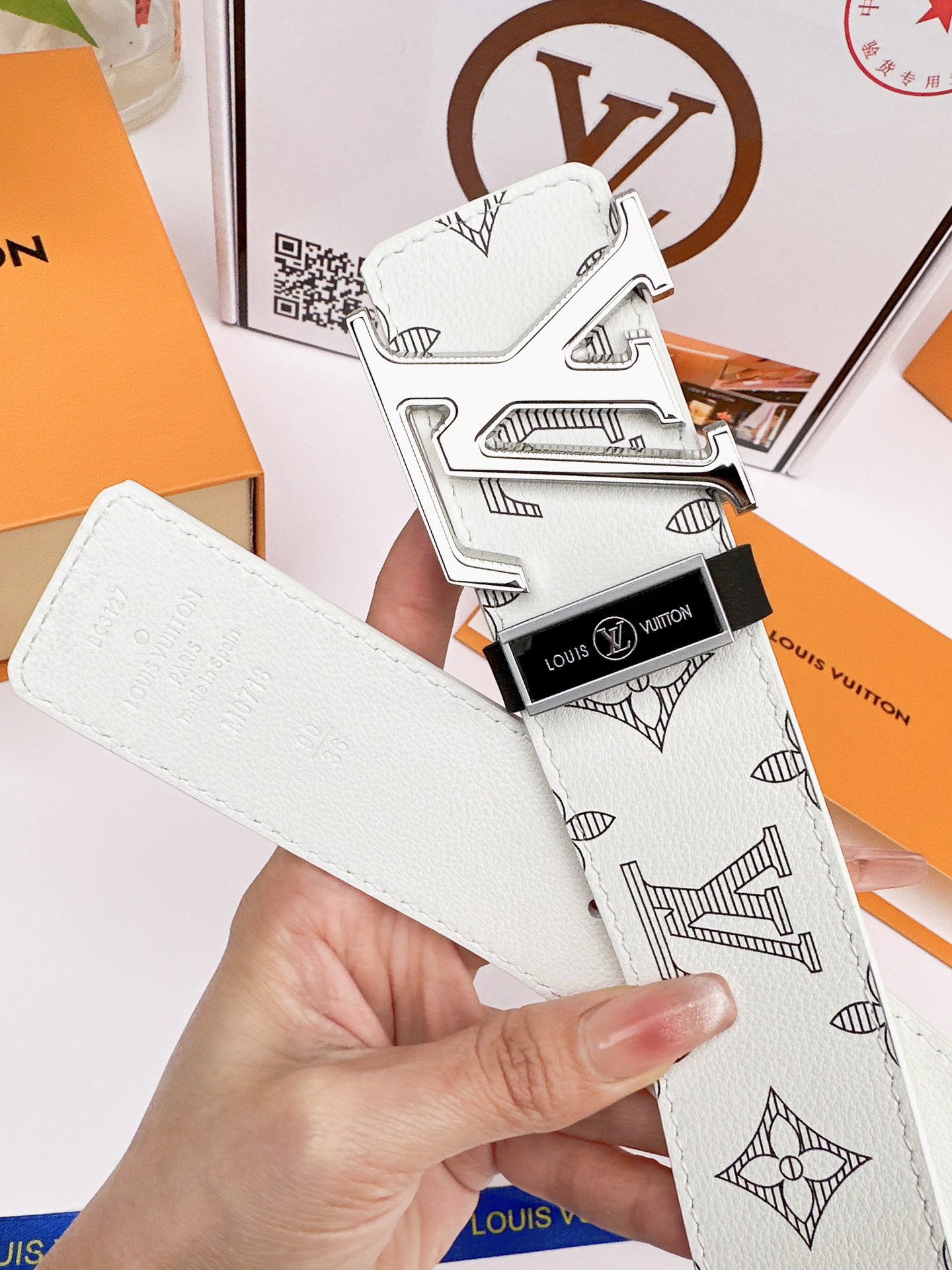 Louis Vuitton Men Belt Width 3.8cm