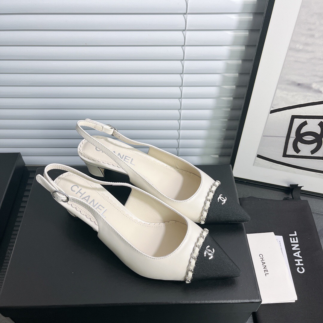 Chanel Slingbacks Pumps Size 35-41 4-Color