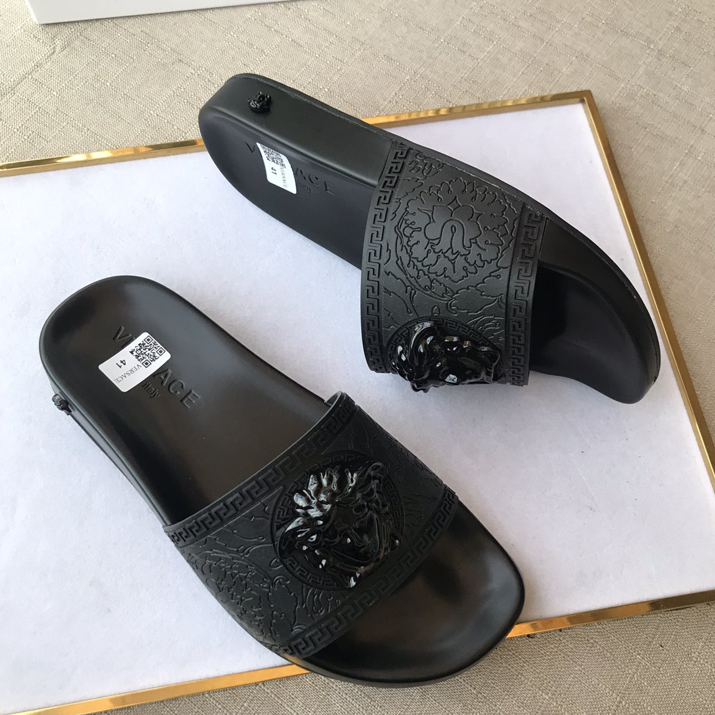 Versace Mens Women Sandals Gr. 36-46