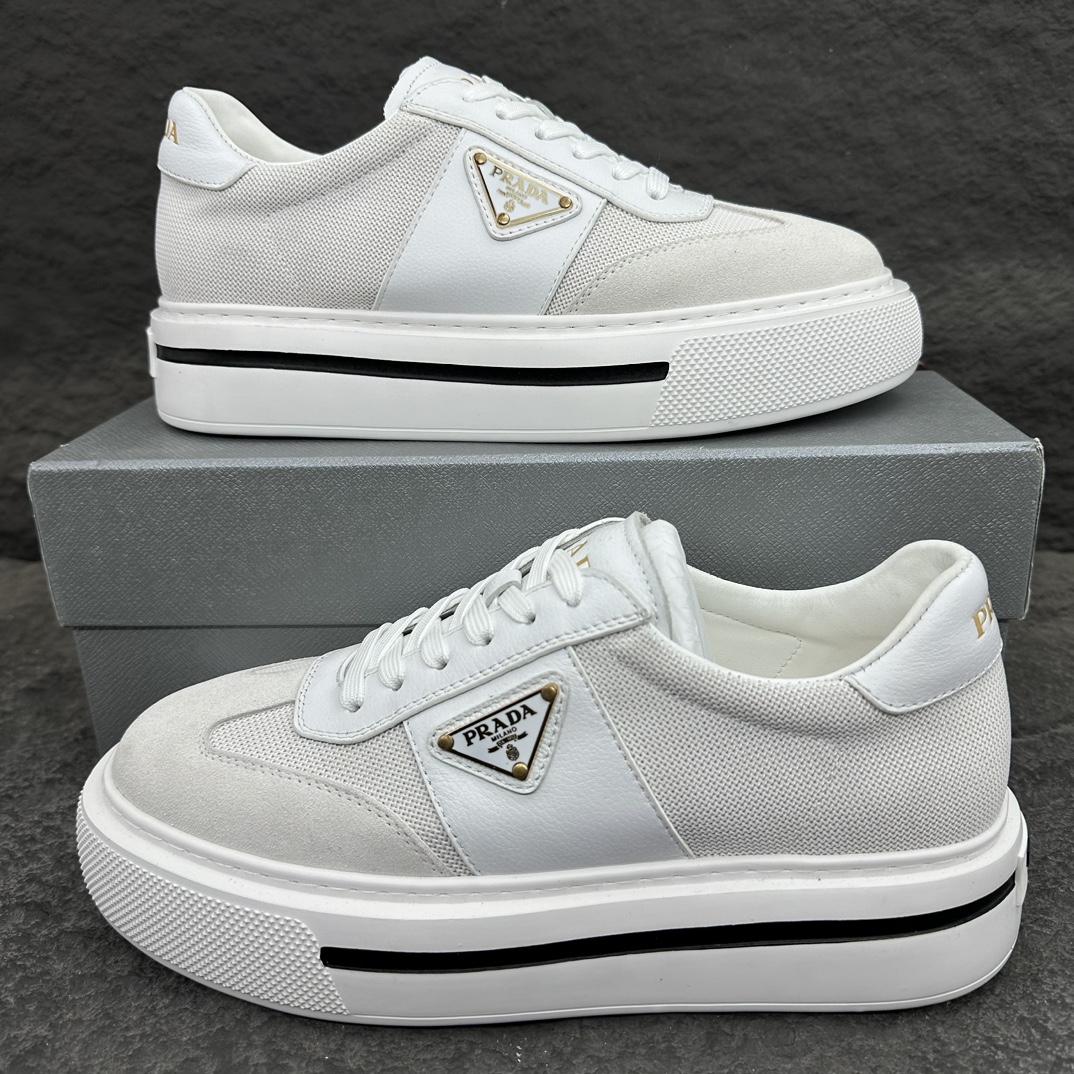Prada Macro Re-Nylon Men Sneaker Size 39-45