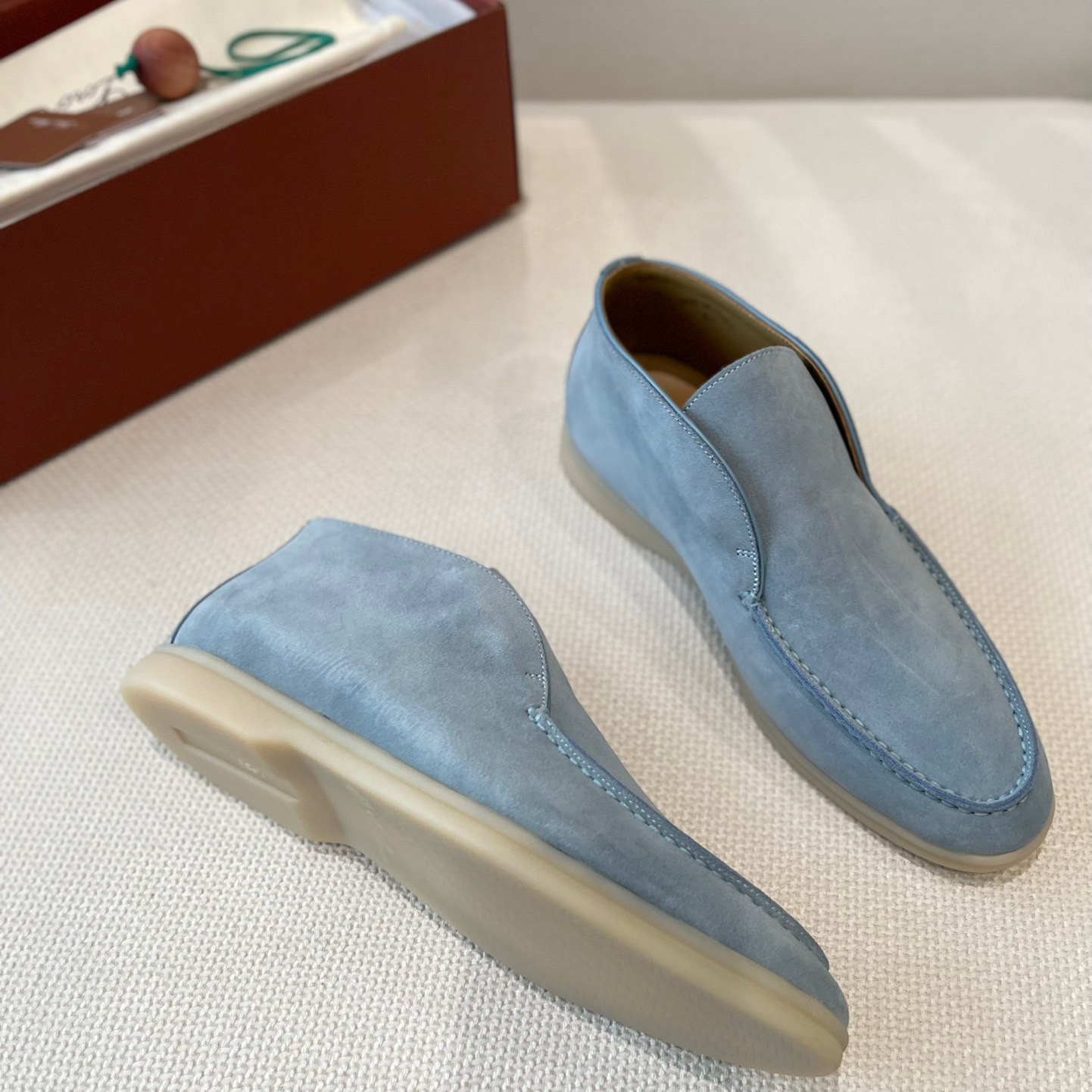 Loro Piana Unisex Loafers High Top Size 36-45