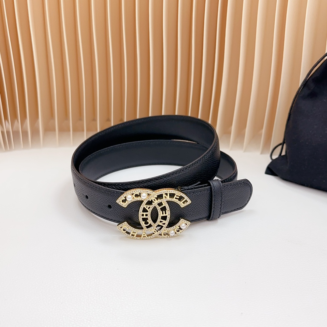 Chanel Women Belt Width 3cm