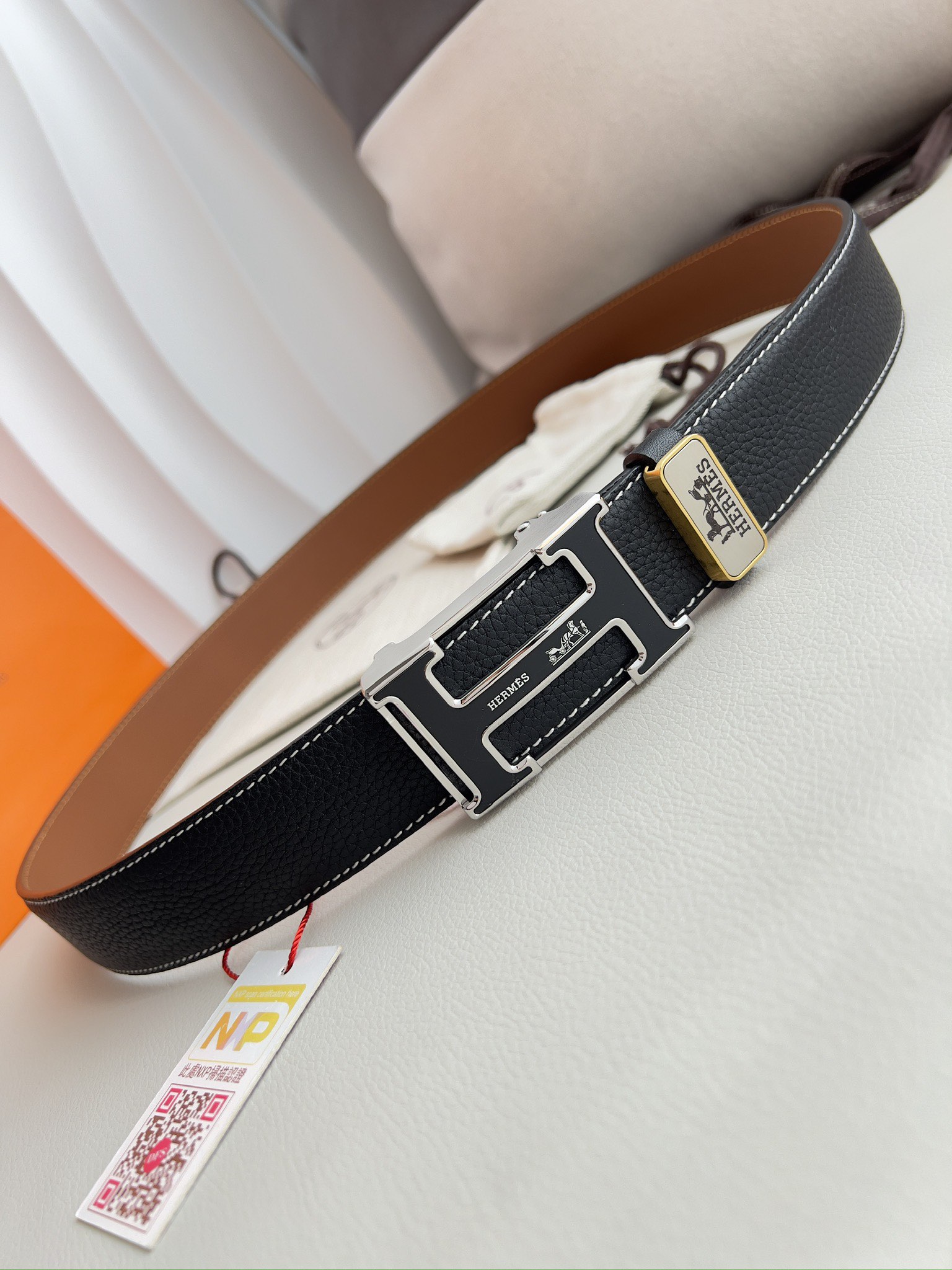 Hermes Men Belt Width 3.5cm