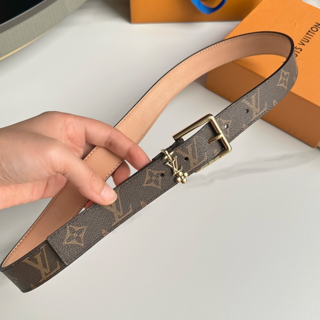 Louis Vuitton Women Belt Width 3cm