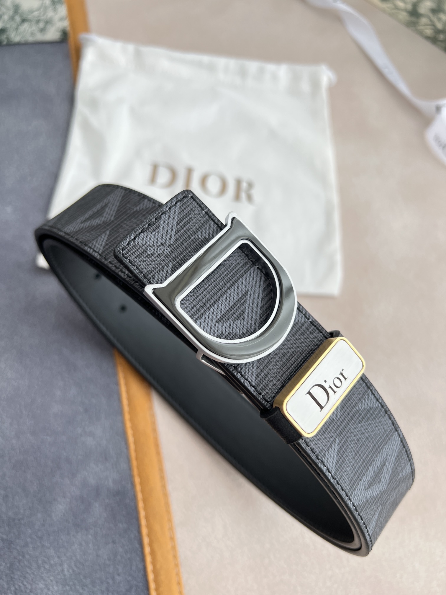 Dior Men Belt Width 3.5cm