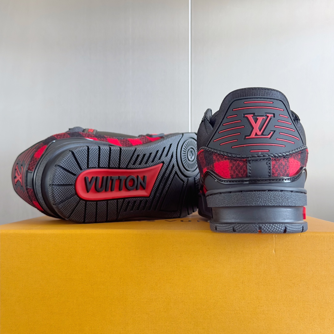 Louis Vuitton LV Trainer Damier New Men Sneaker Size 40-45