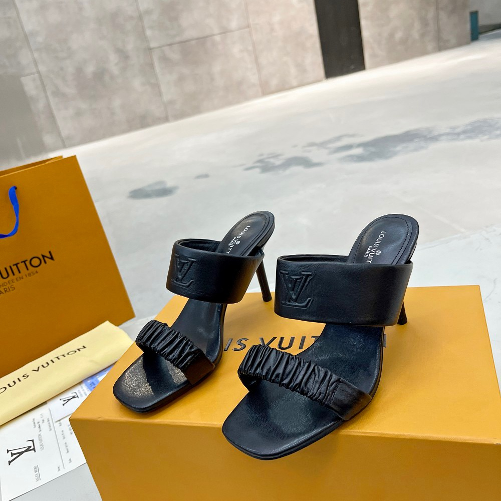 Louis Vuitton Drapy Pumps Size 36-41 Height 8.5cm   4-Color