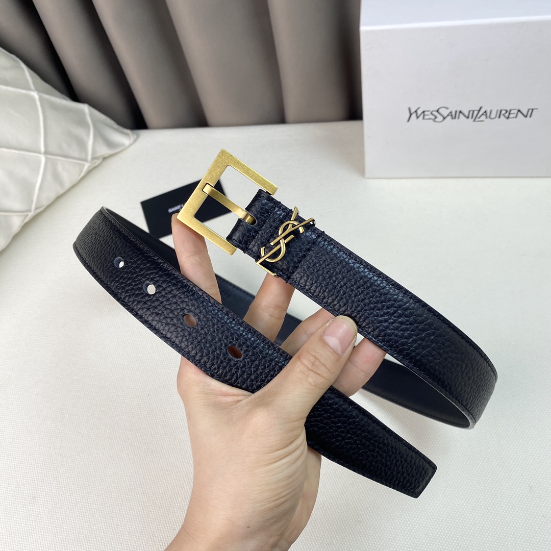 YSL Women Belt Width 3cm