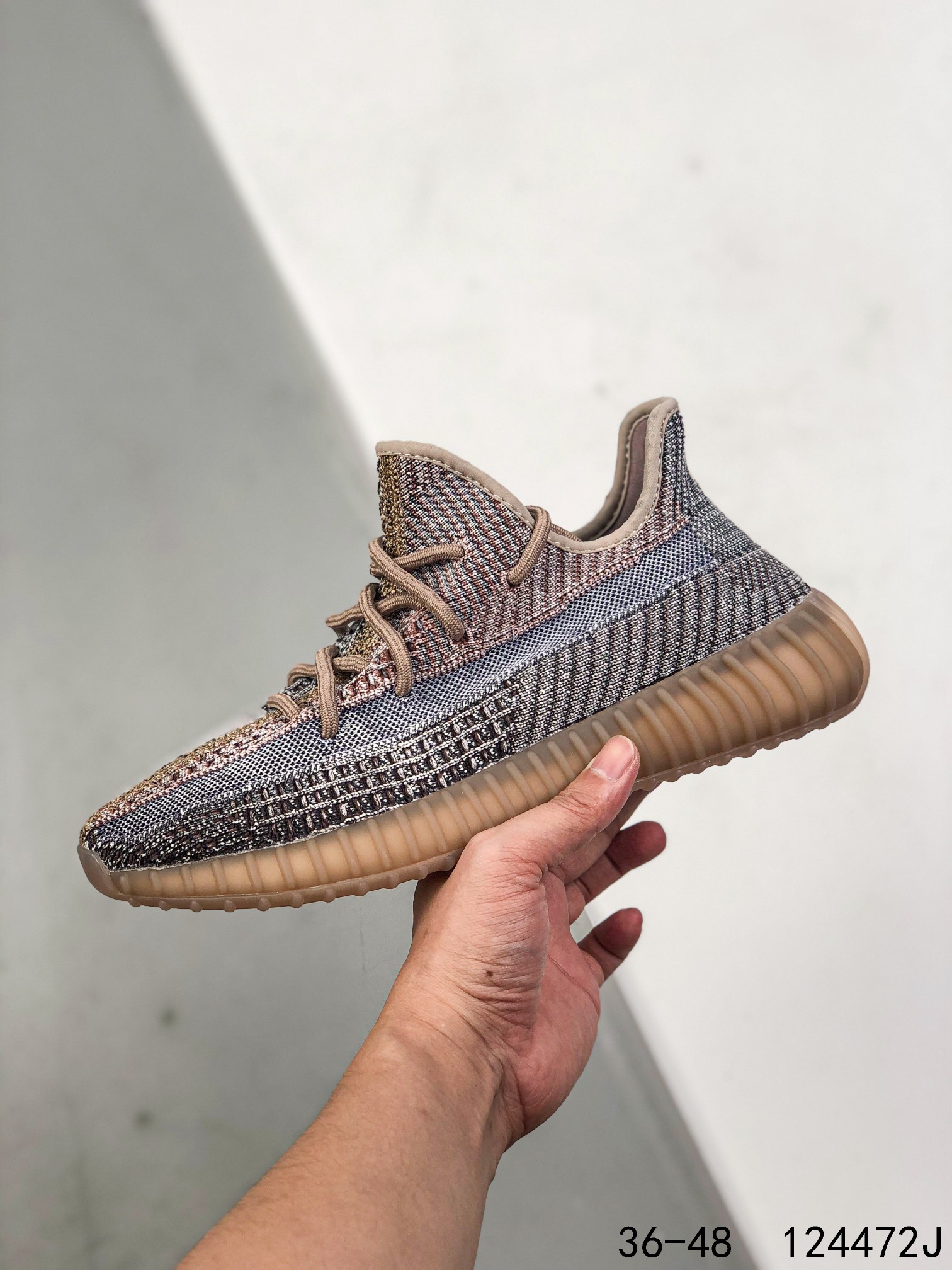 Yeezy 350 Boost 350 V2 Mens/Women Sneakers Shoes Dark Brown 36 - 45