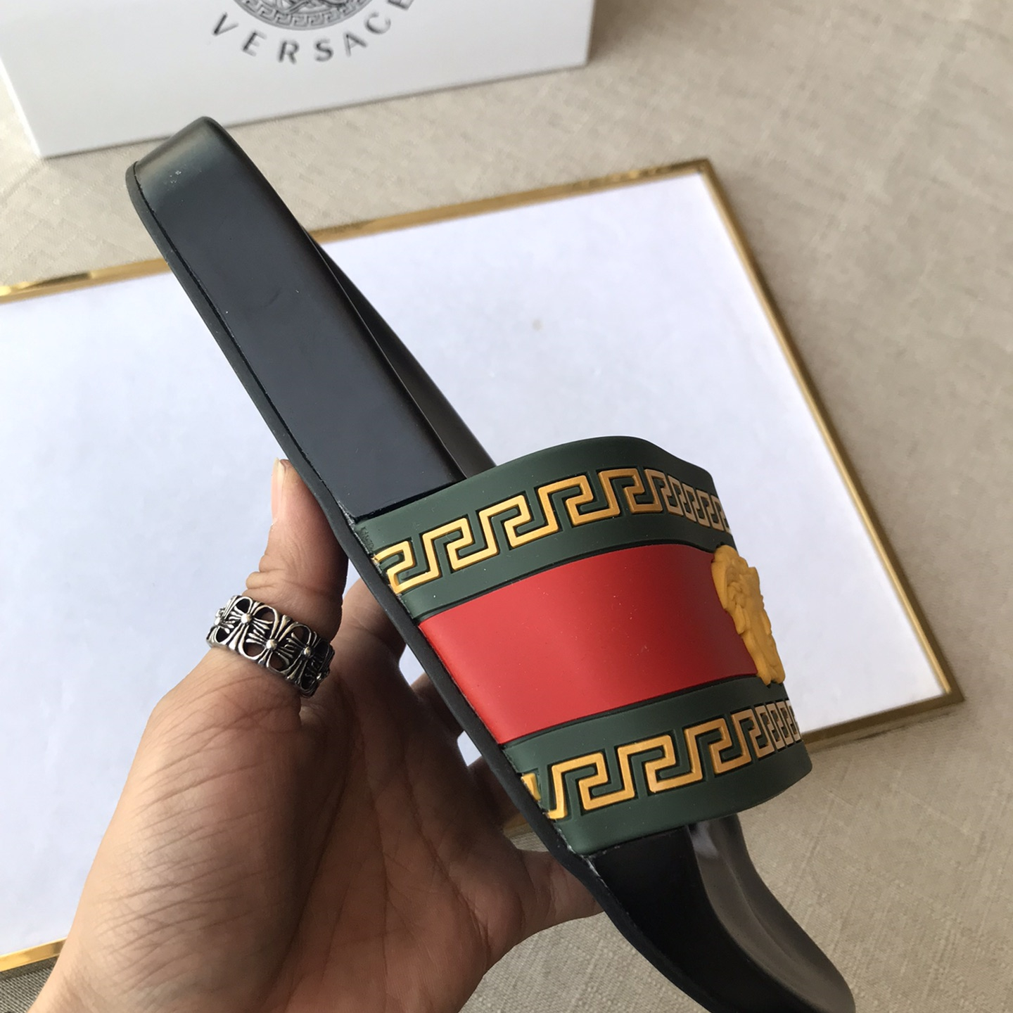 Versace Mens Women Sandals Gr. 36-46