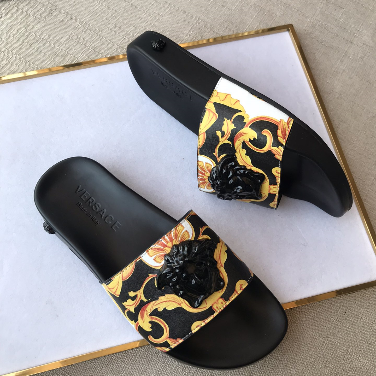 Versace Mens Women Sandals Gr. 36-46