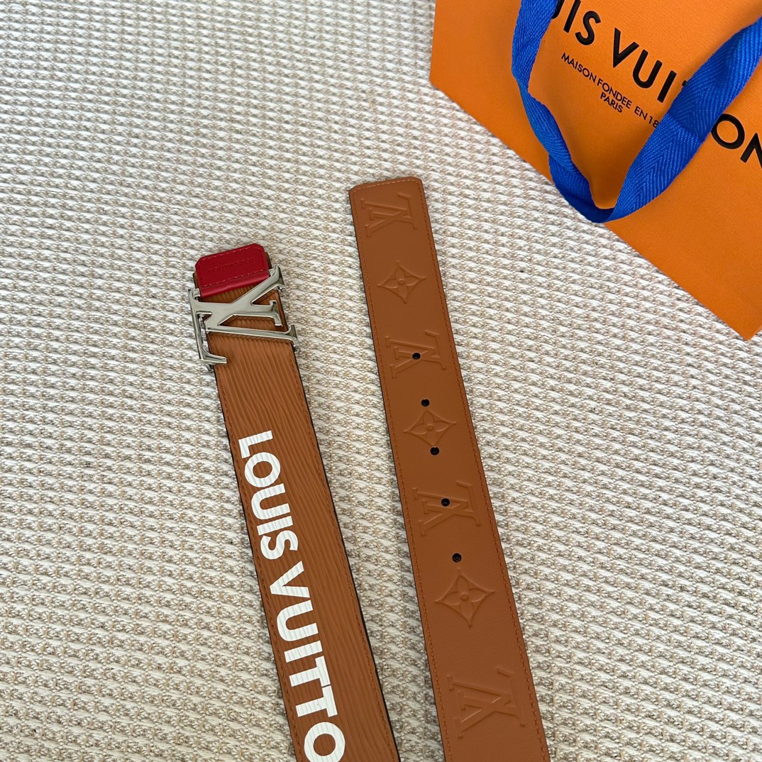 Louis Vuitton Men Belt Width 4cm