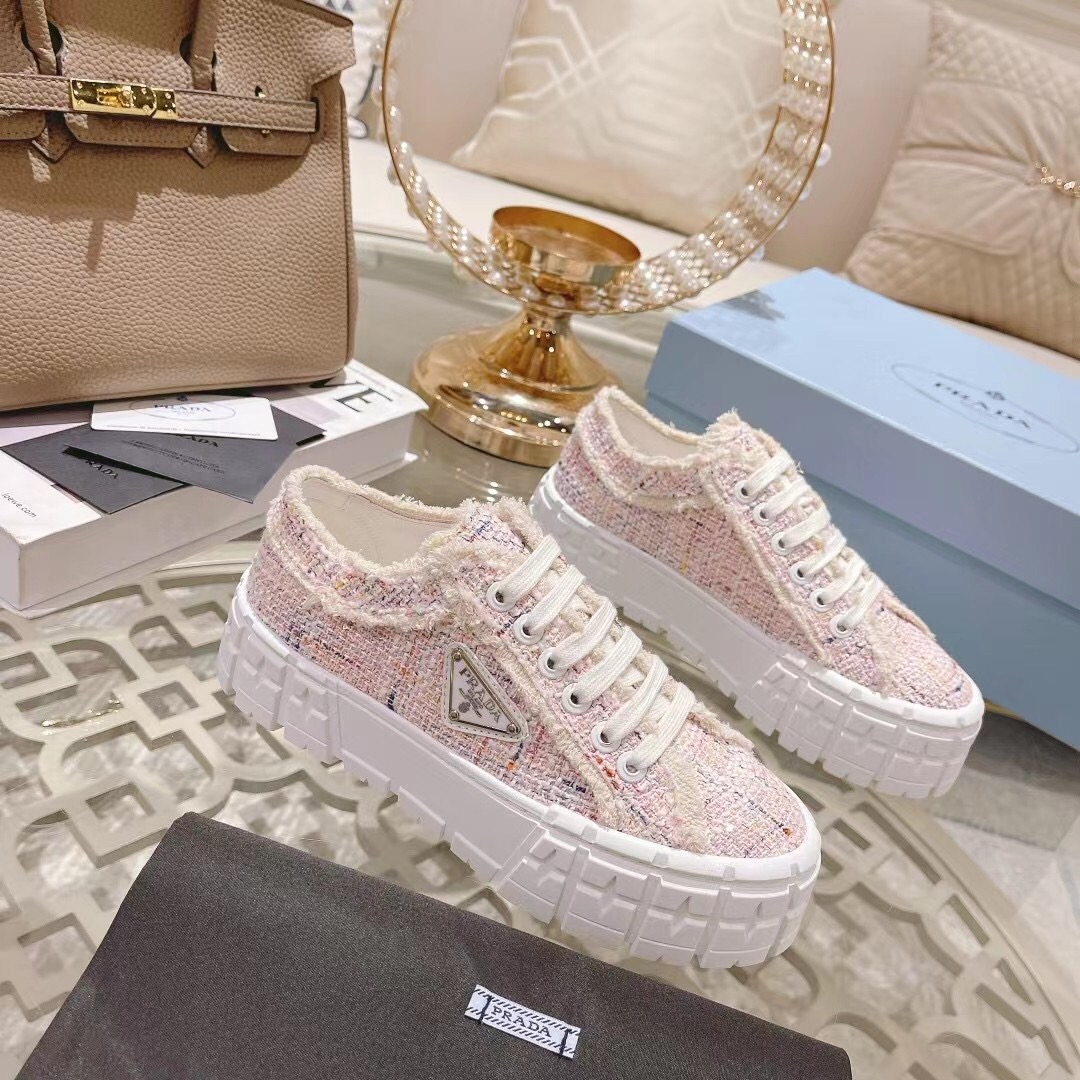 Prada Gabardine Sneaker Size 35-40   4-Color