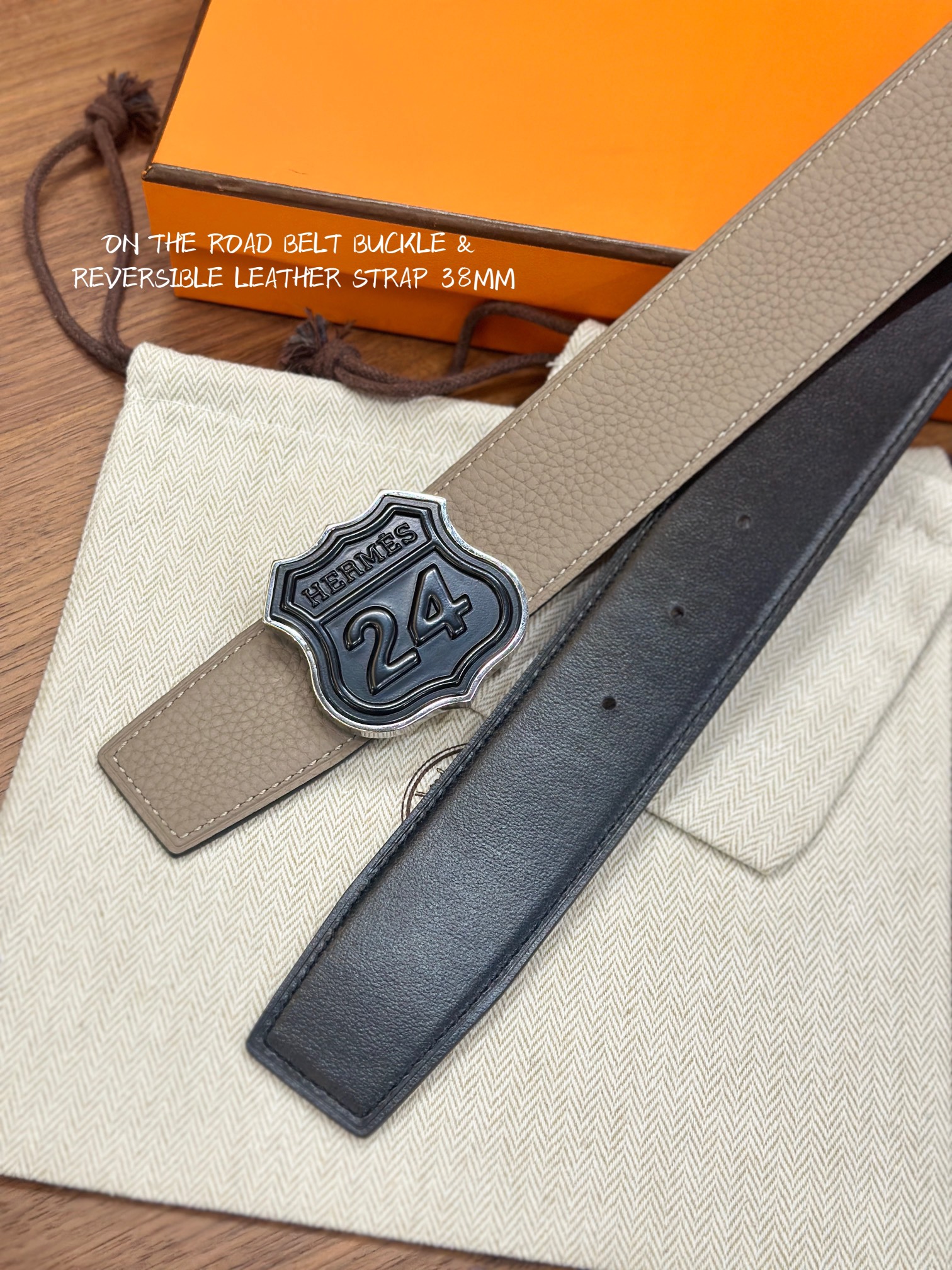 Hermes Men Belt Width 3.8cm