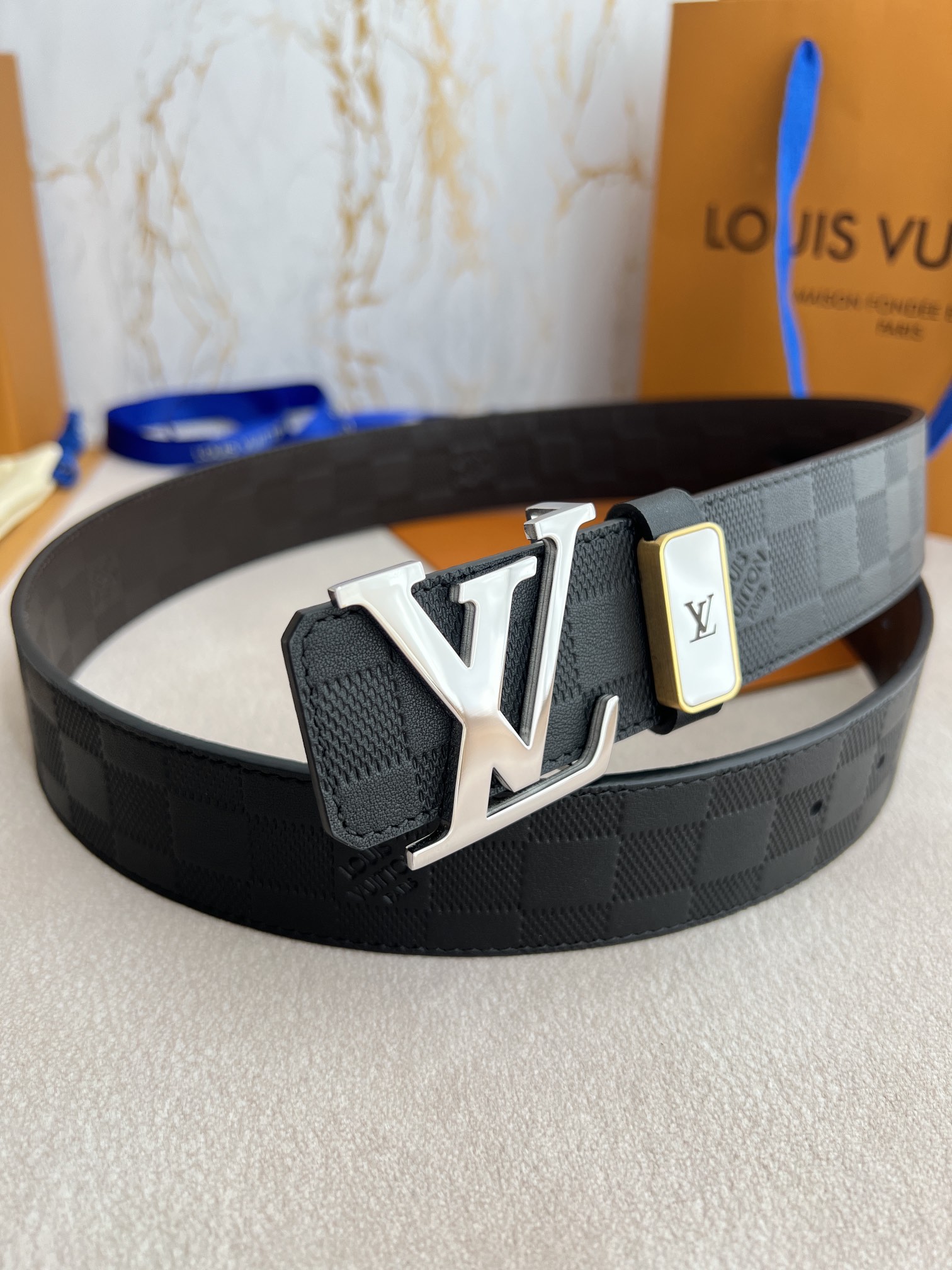 Louis Vuitton Men Belt Width 3.8cm