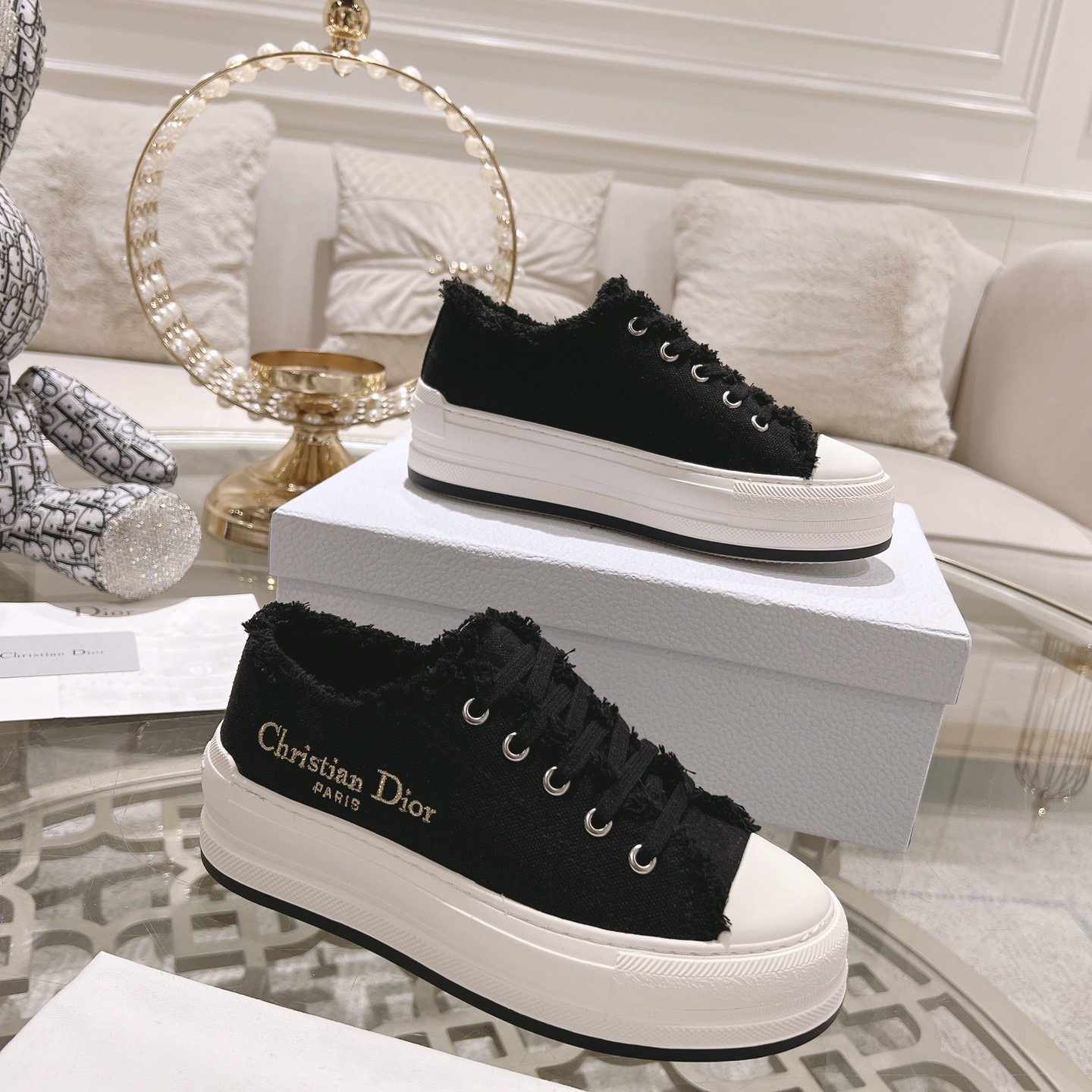 Dior Walk'N'Dior Plateau Sneaker Size 36-41