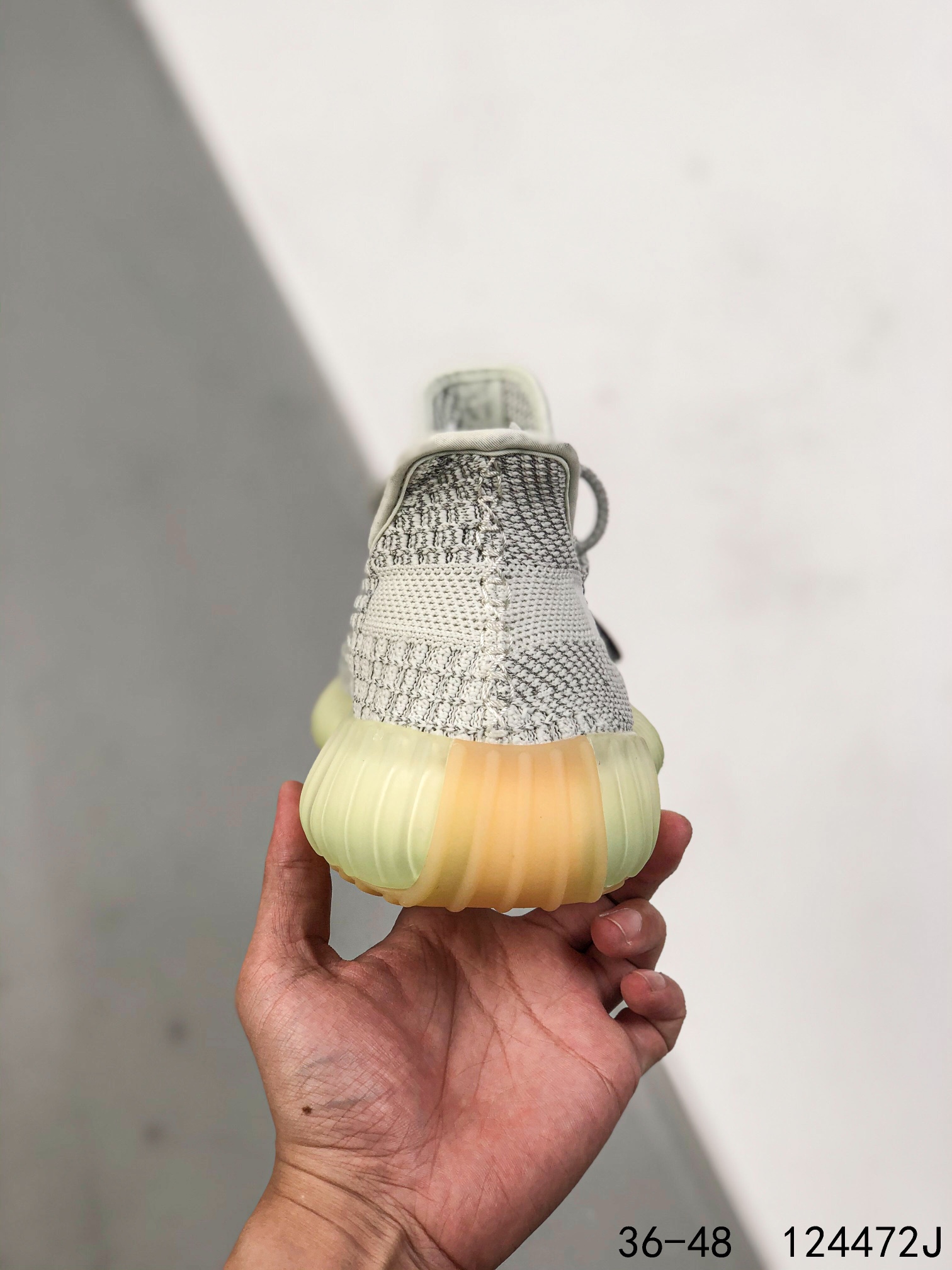 Yeezy 350 Boost 350 V2 Mens/Women Sneakers Shoes Light Grey 36 - 45