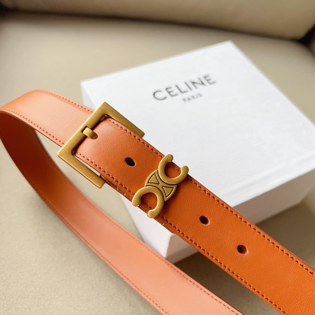 Celine Women Belt Width 3cm
