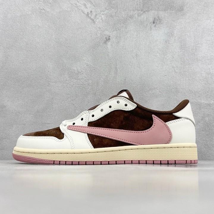 Nike Air Jordan 1 x Travis Scott Low Top Sneaker Shoes Gr. 36-46