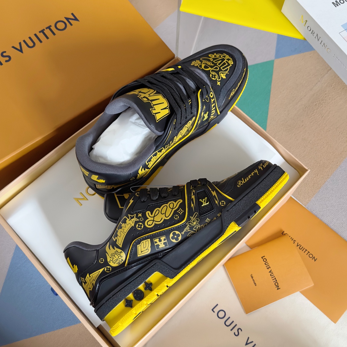 Louis Vuitton 2024New LV Trainer Sneaker Size 40-46