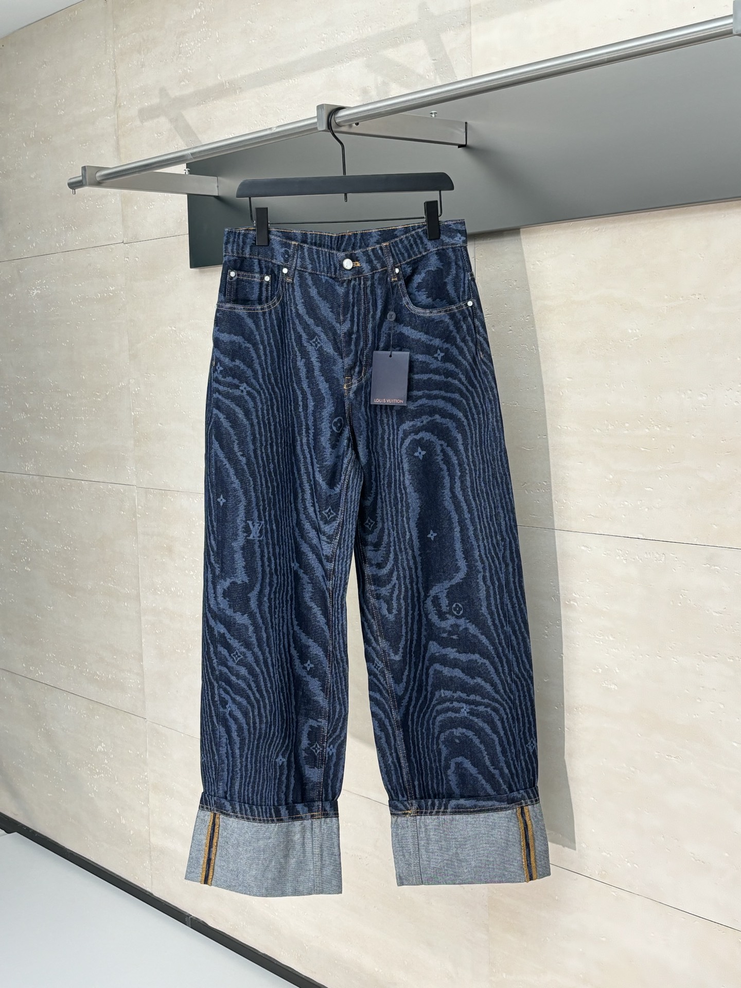 Louis Vuitton Monogram Pants Jeans Size S-XL