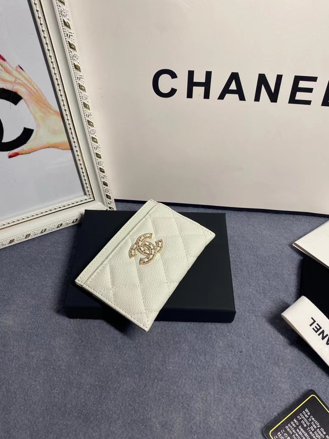 Chanel Card Holder Size 11*7cm
