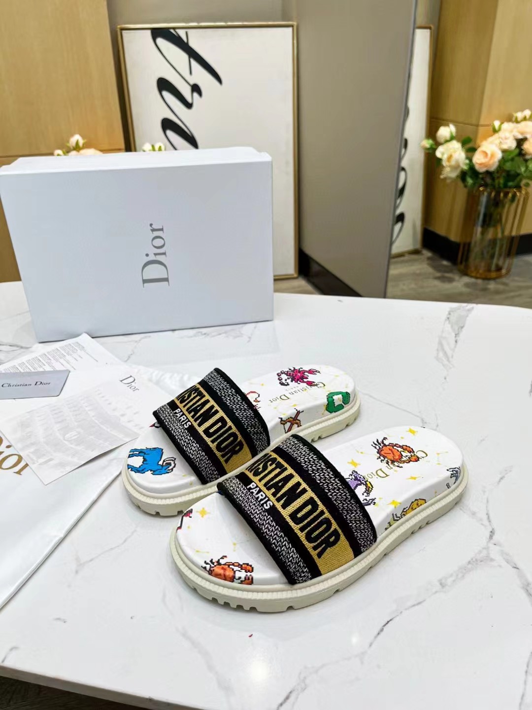 Dior Reverse Slippers Size 36-41