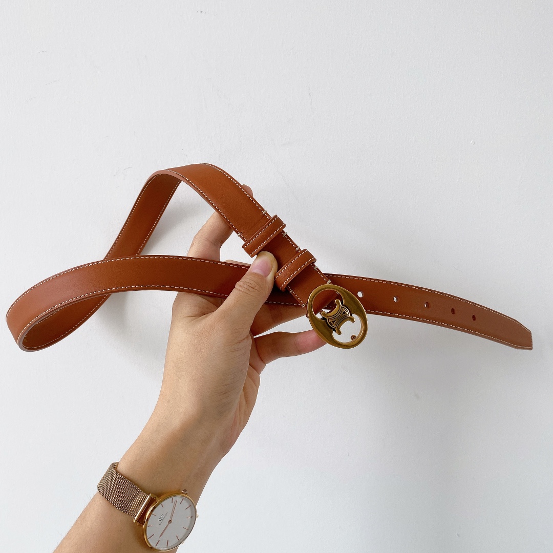 Celine Women Belt Width 2.5cm