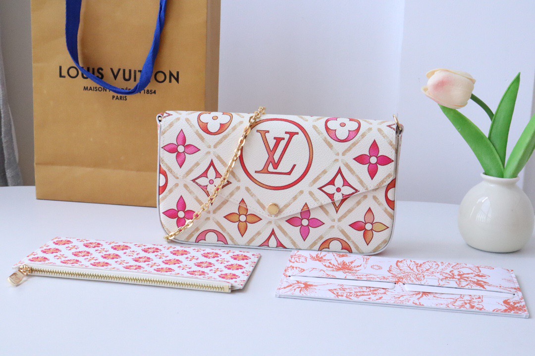 Louis Vuitton M11459 Félicie Pochette Women Bags Size 21*12*3cm