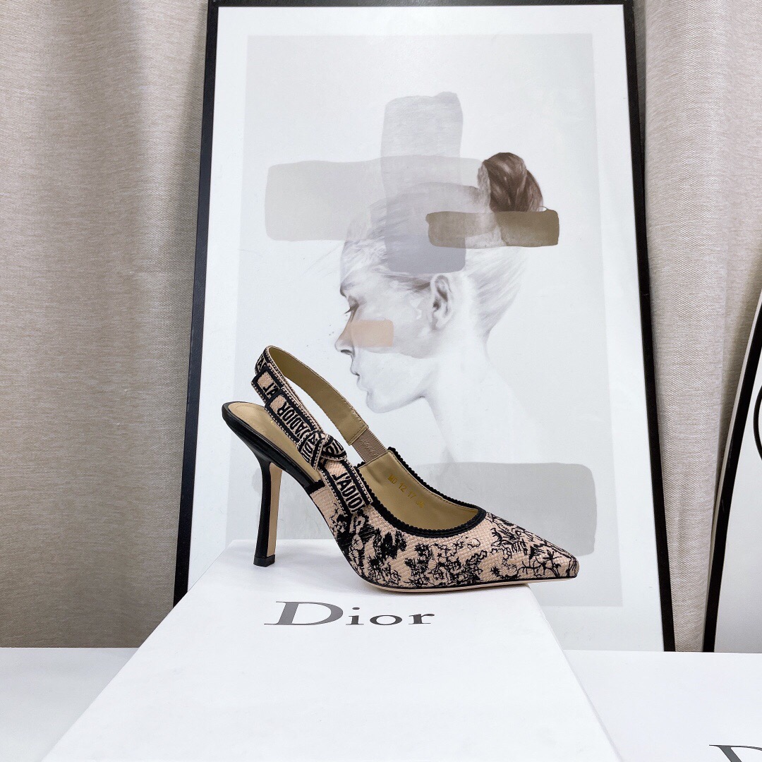 Dior J'Adior Slingback Pumps Size 35-41 5-Color