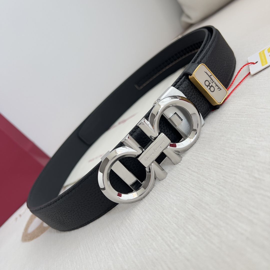 Ferragamo Men Belt Width 3.5cm