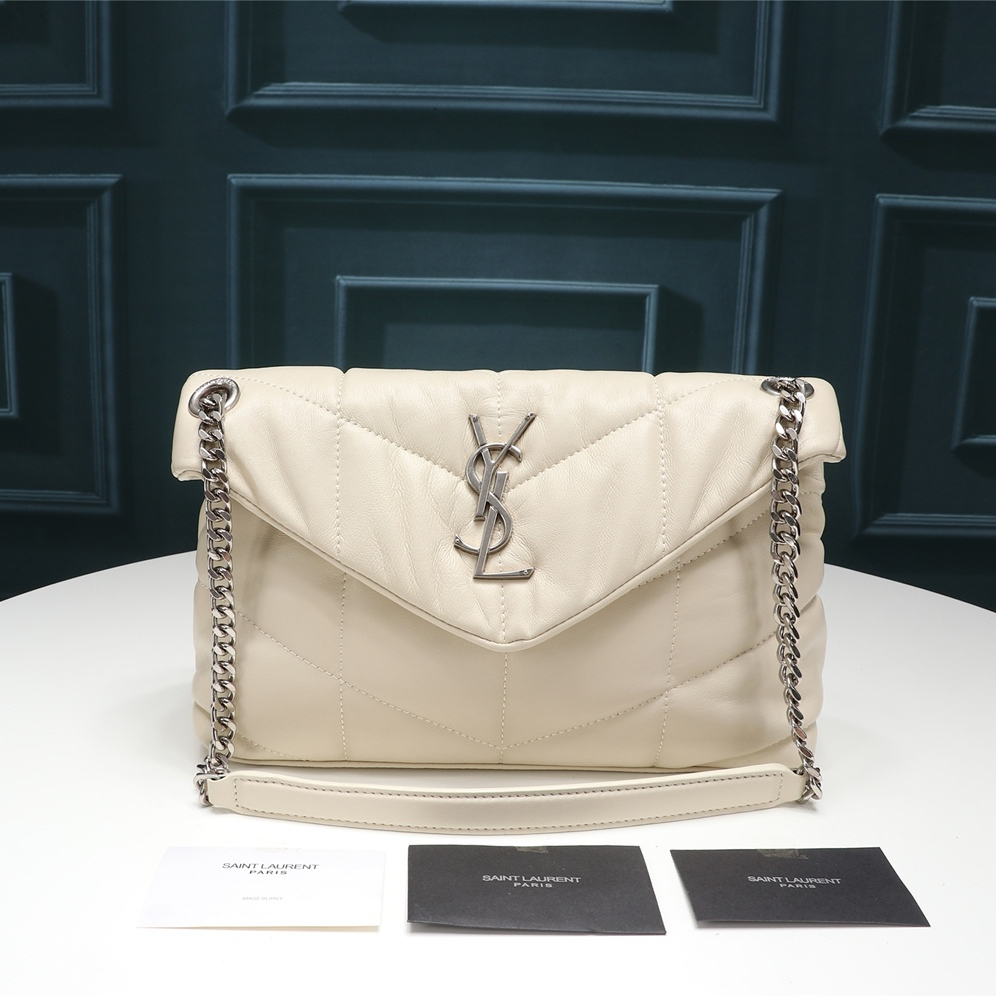 YSL Lou Lou Puffer Women Shoulder Bags Size 29*17*11cm