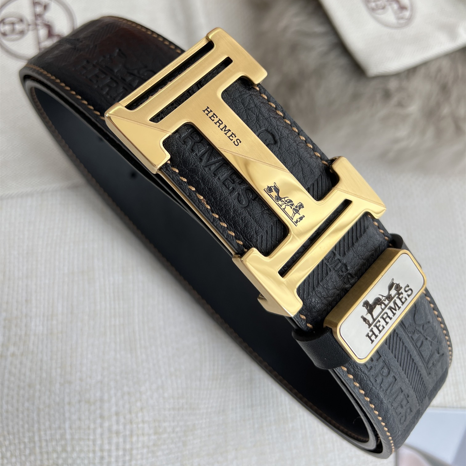 Hermes Men Belt Width 3.8cm