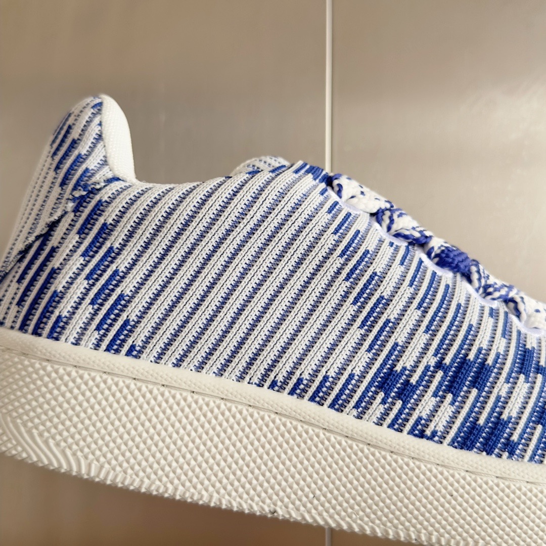 Burberry 2024 New Check Knit Box Sneaker Size 36-45