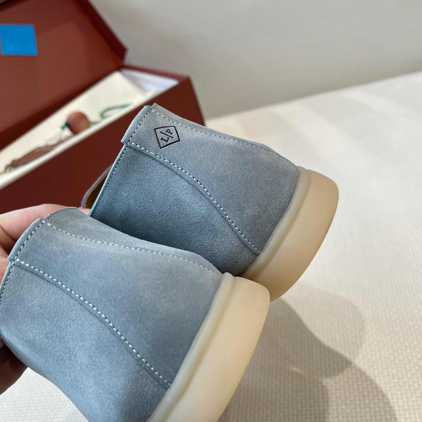 Loro Piana Unisex Loafers High Top Size 36-45