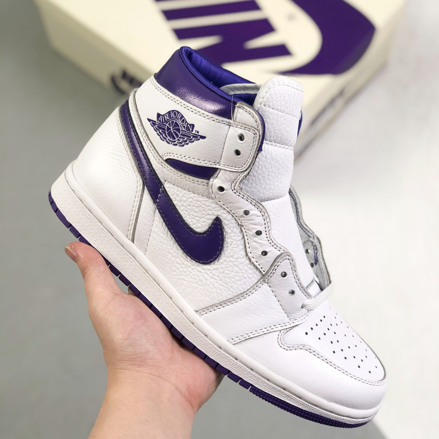 Nike Air Jordan 1 High Top Sneakers Shoes Gr. 36-46