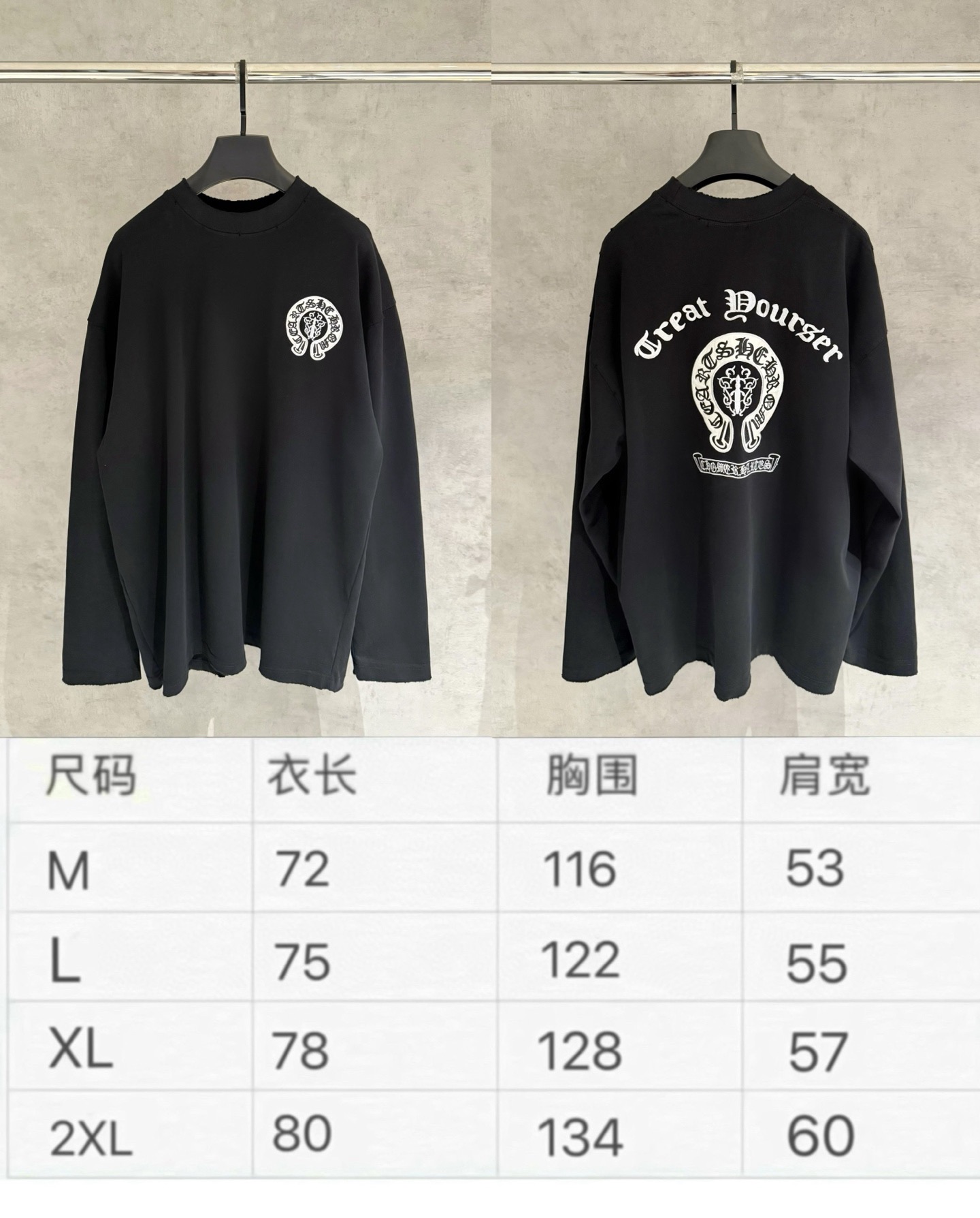 Chrome Hearts Unisex Sweatshirt Size M-XXL