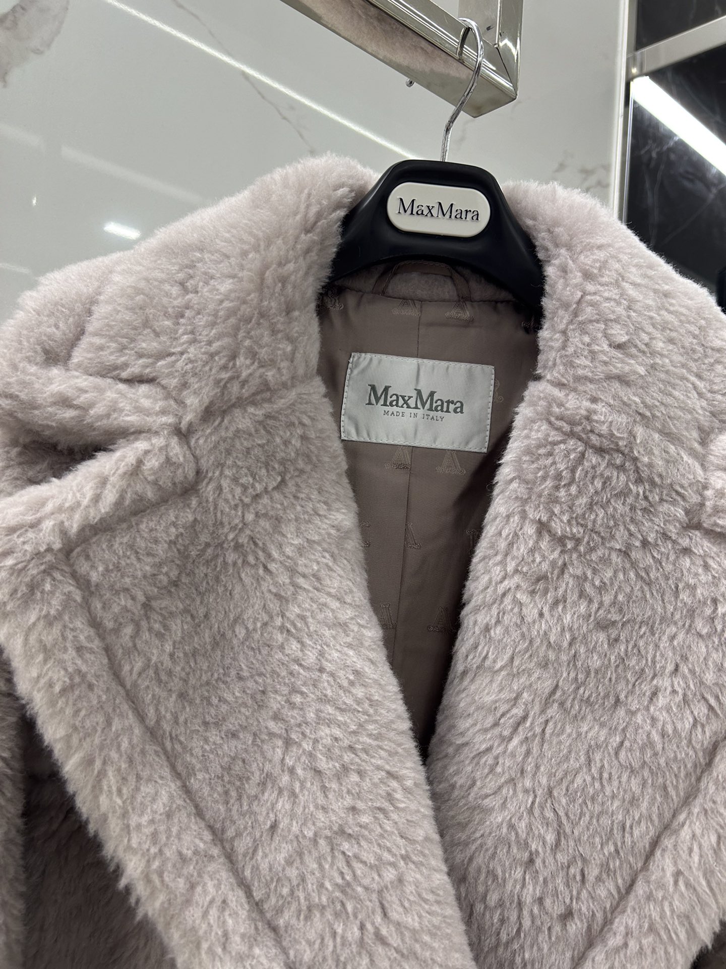 Max Mara Teddy fur Short coat Size XS-M
