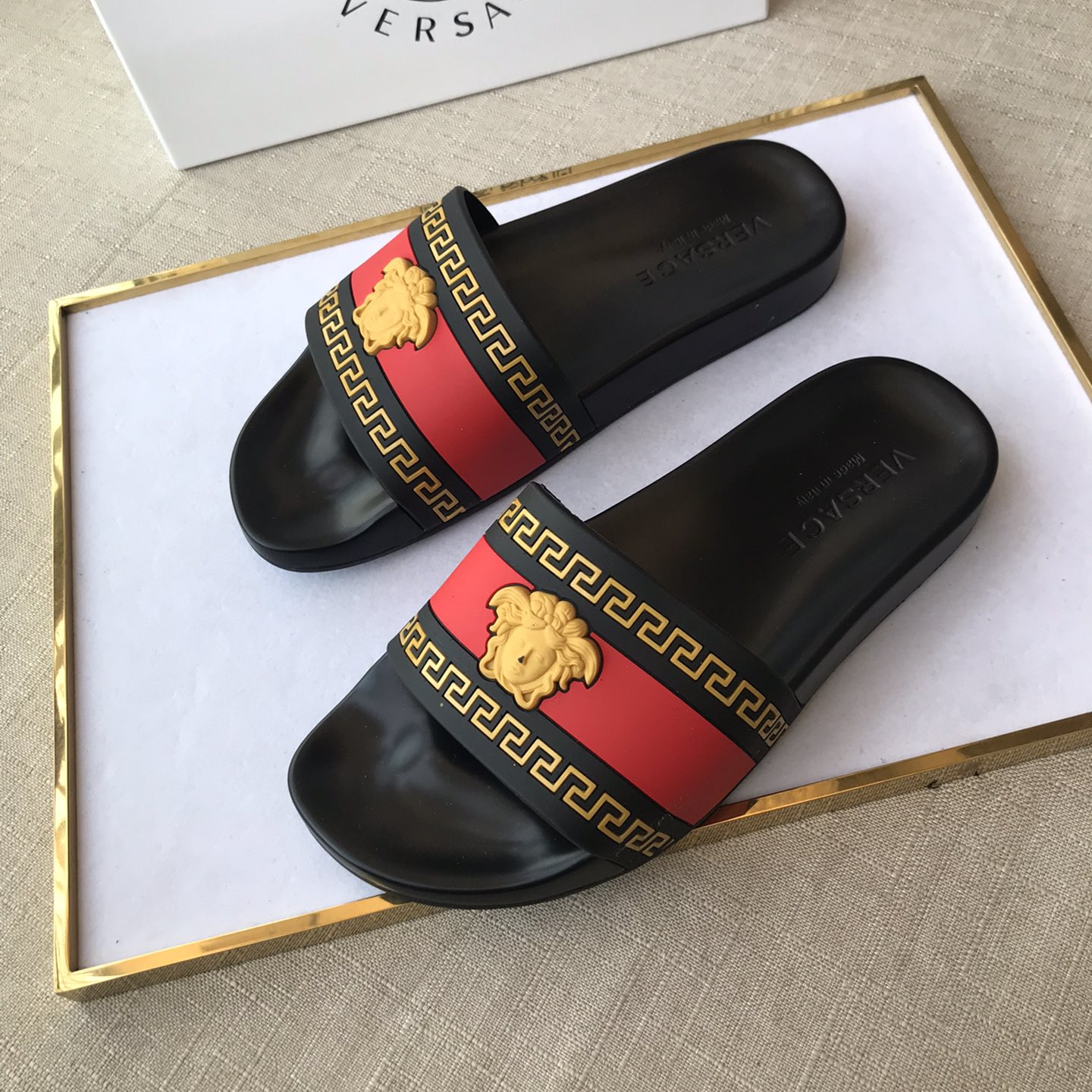 Versace Mens Women Sandals Gr. 36-46