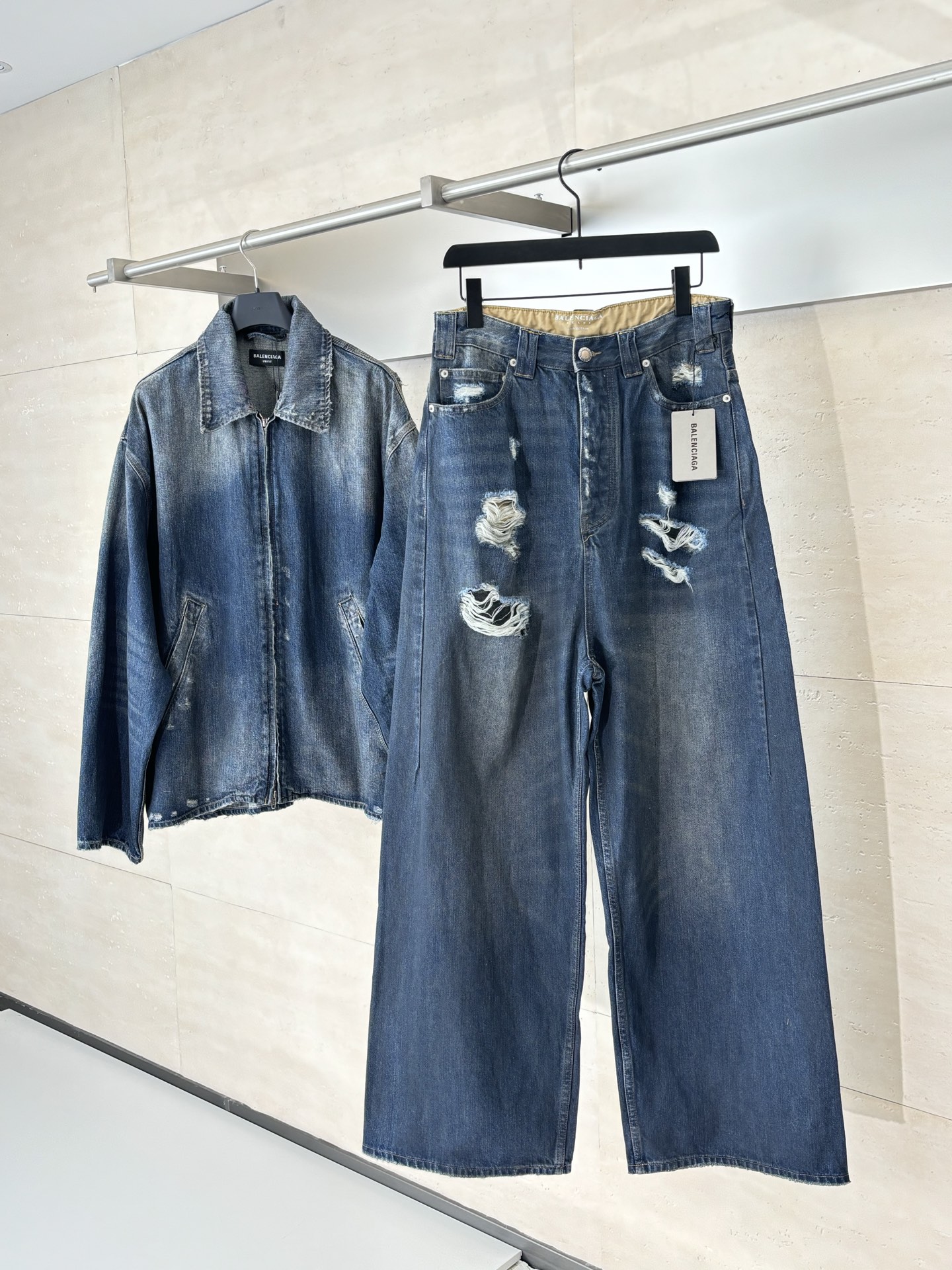 Balenciaga Unisex Jeans Size S-L