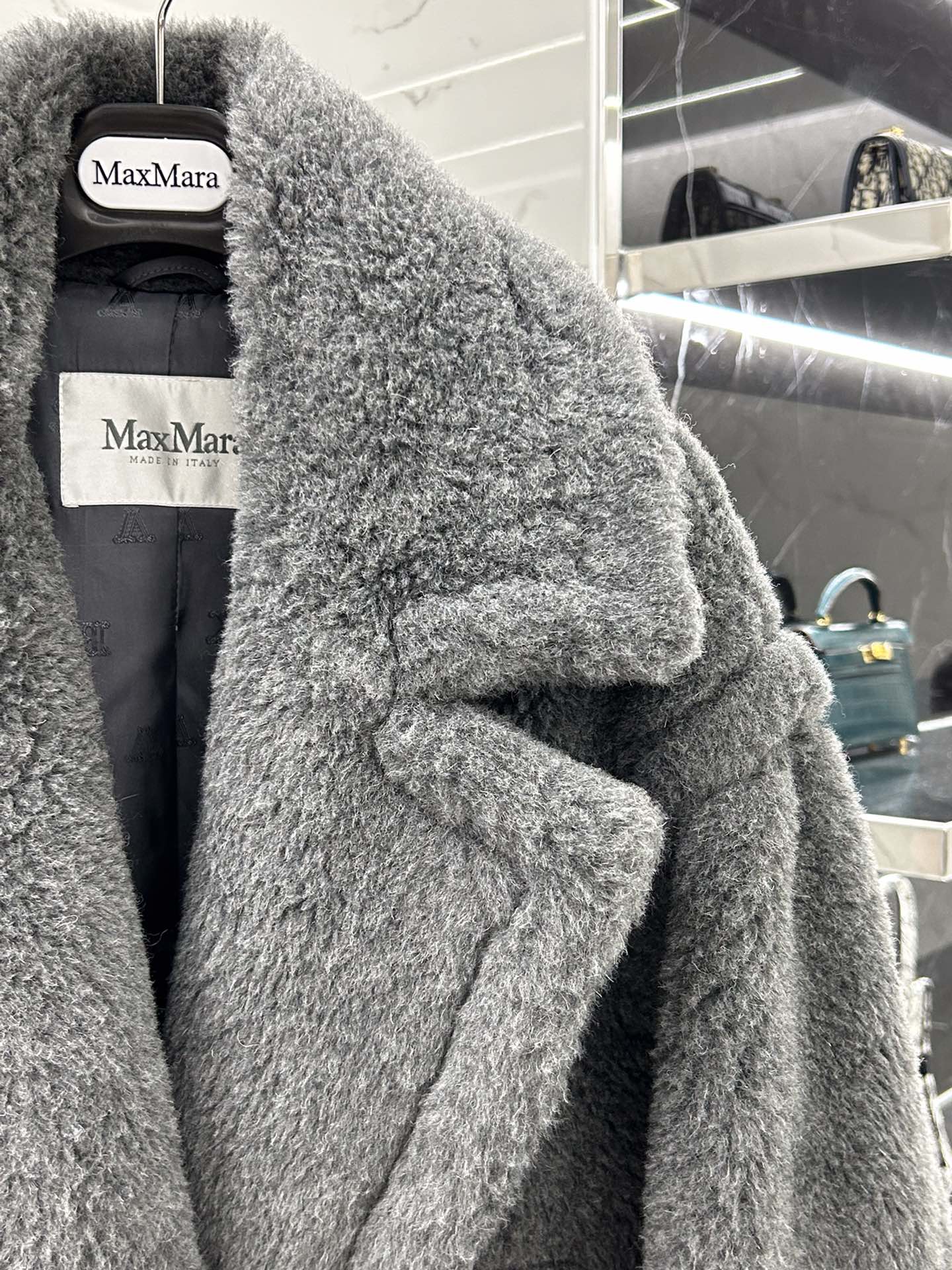 Max Mara Teddy fur Short coat Size XS-M