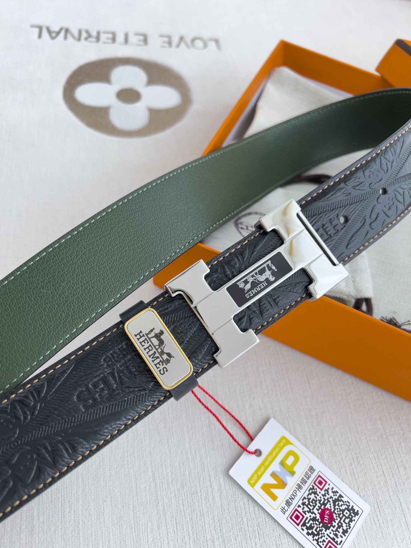 Hermes Men Belt Width 3.8cm