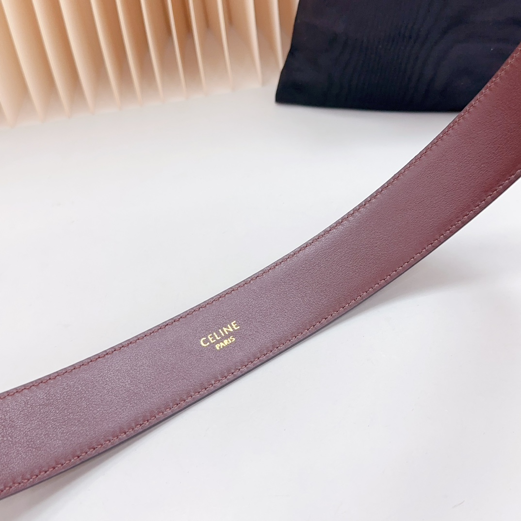 Celine Women Belt Width 3.4cm