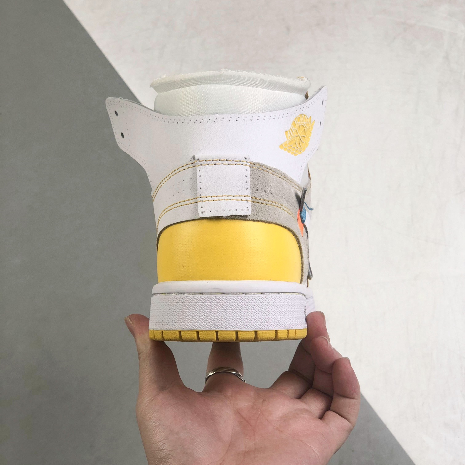 Nike Air Jordan 1 x OFF White High Top Sneakers Shoes Gr. 36-46