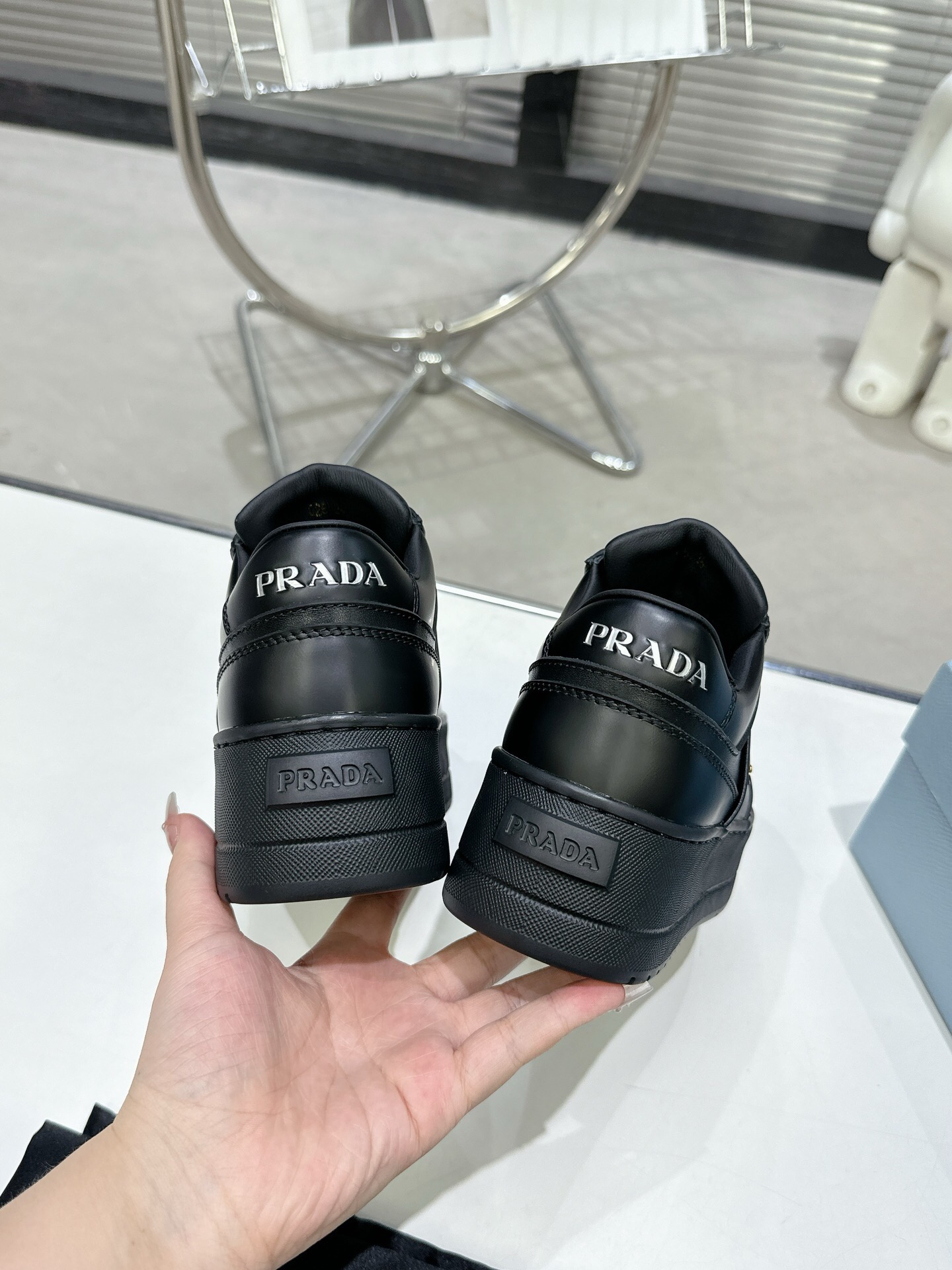 Prada 2024 New Downtown Bold leather sneaker Size 36-40