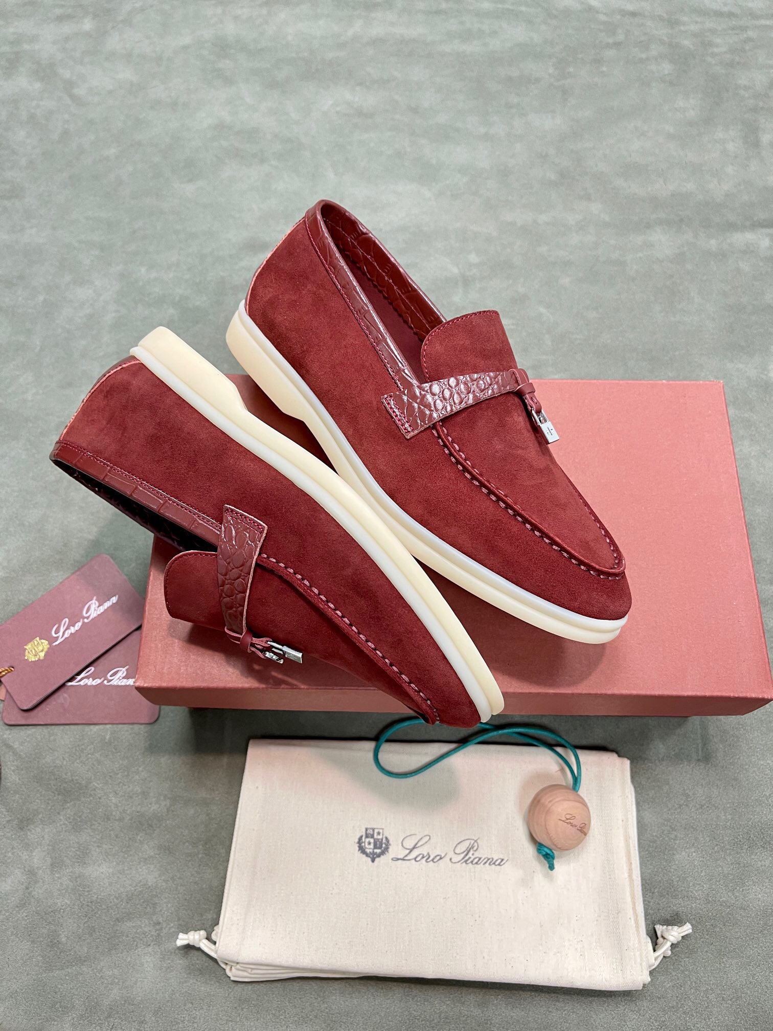 Loro Piana Unisex Loafers Size 36-45