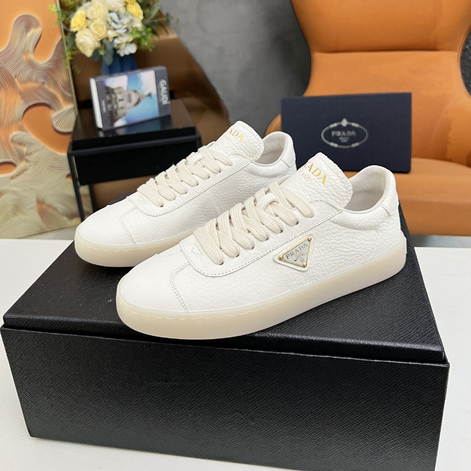 Prada Lane Deer Leather Sneakers Size 36-45