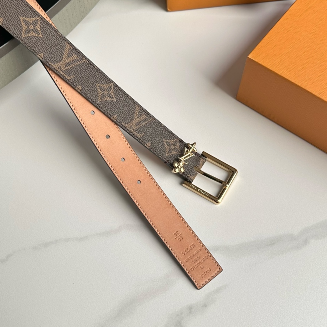 Louis Vuitton Women Belt Width 3cm
