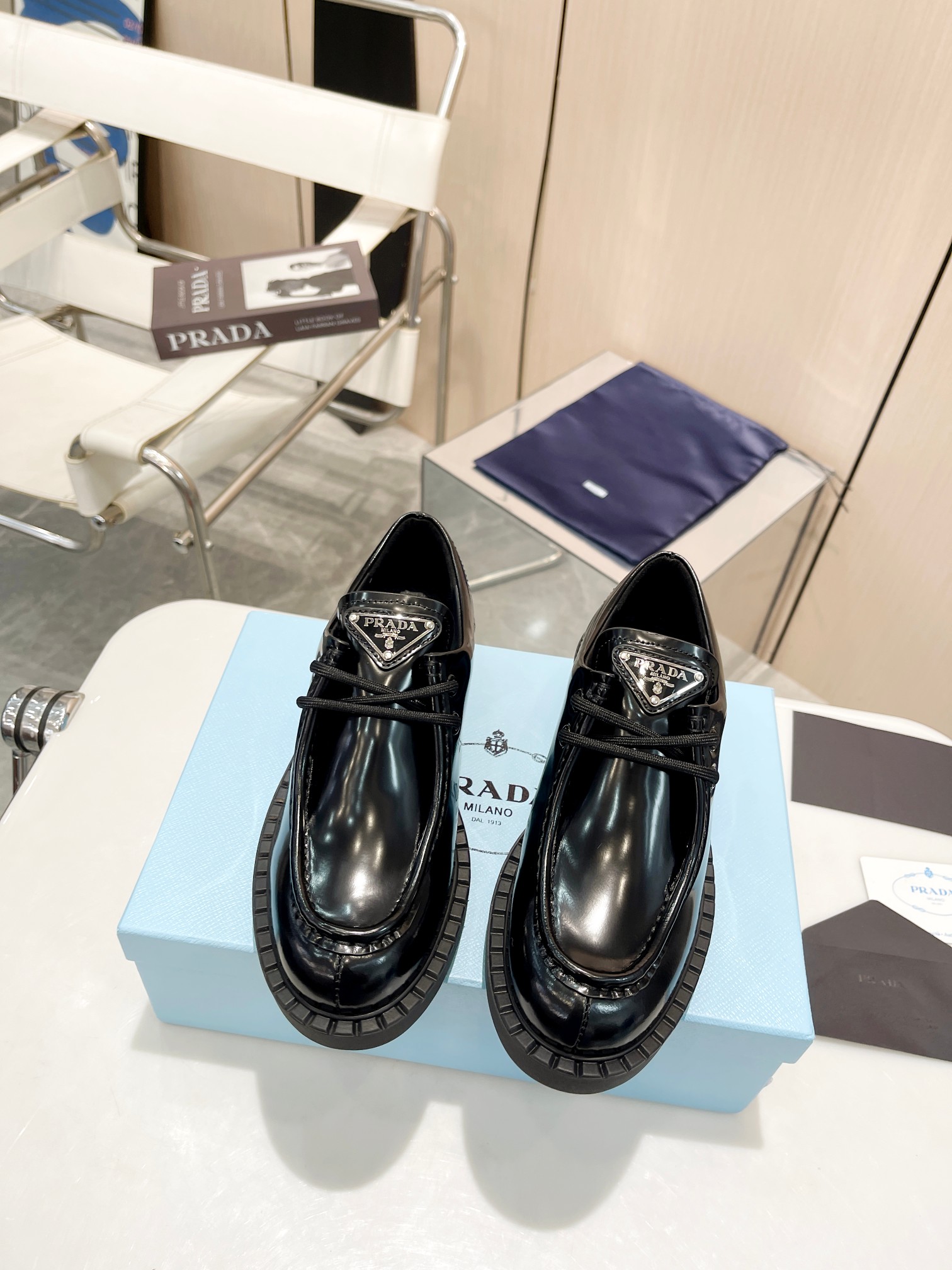 Prada New Women Loafers Size 35-41