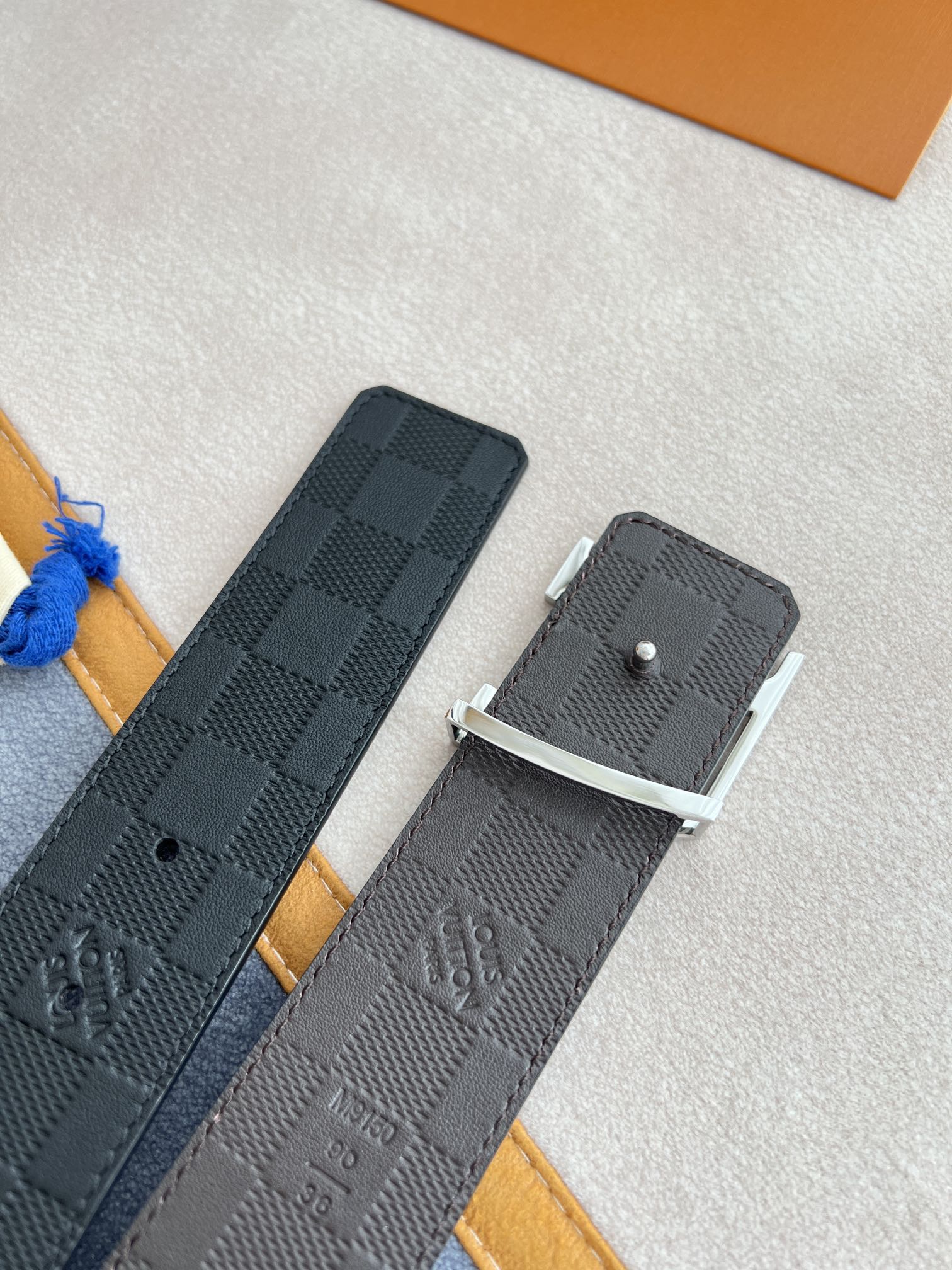 Louis Vuitton Men Belt Width 3.8cm